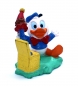 Preview: Donald Duck als Baby sitzt vor Jack in the Box Kunststoff Figur von Bullyland